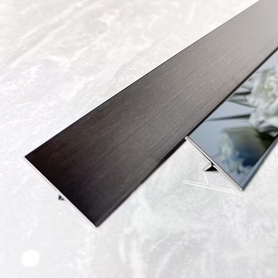 Металл с серебристой отделкой Z-образный профиль из нержавеющей стали 304