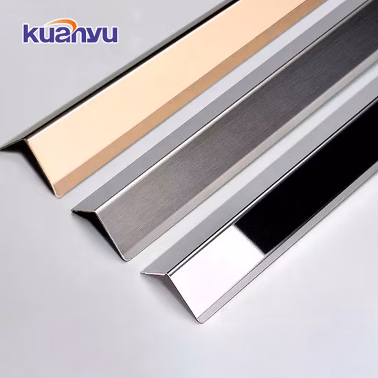 Отделка из нержавеющей стали в качестве защиты угла стены